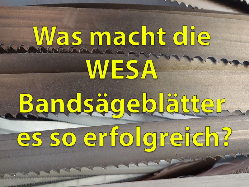 Bandsägeblatt für Metall von WESA